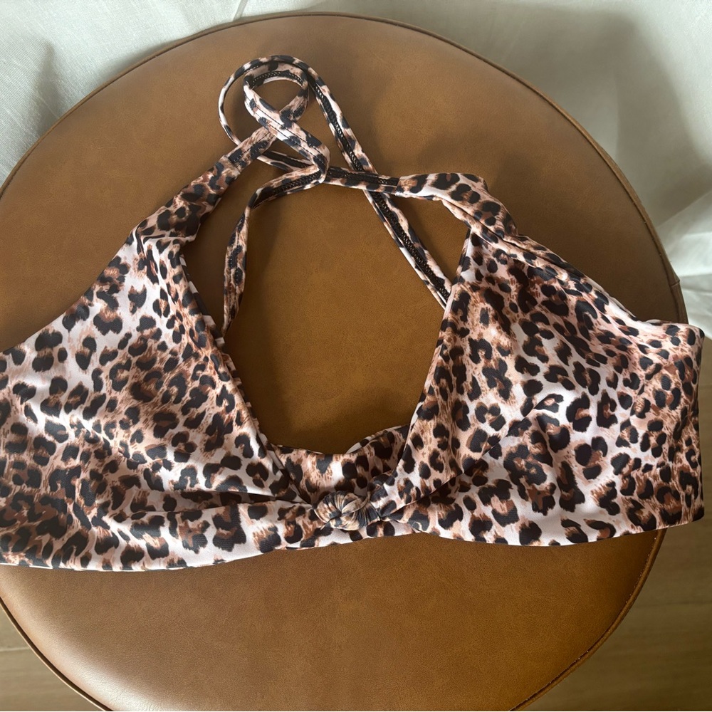 Leopard Print Underwire Bikini Set - Leopard - Picture 5 of 10